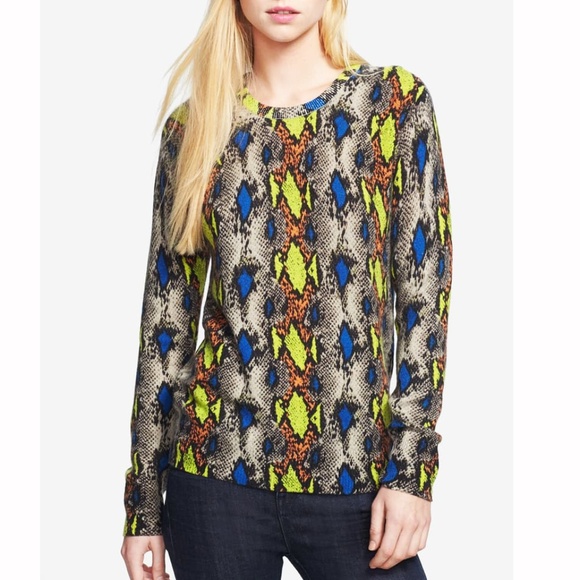 Equipment Sweaters - Equipment Sloane snake print cashmere sweater